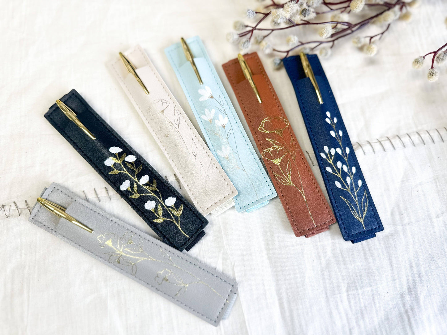 A House of Books - Elastic Pen Holder The Secret Garden Bookery