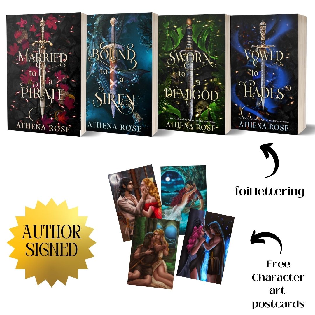 NEW 2025 Editions: Romancing the Seas Four Book Series Lauraburtonauthor