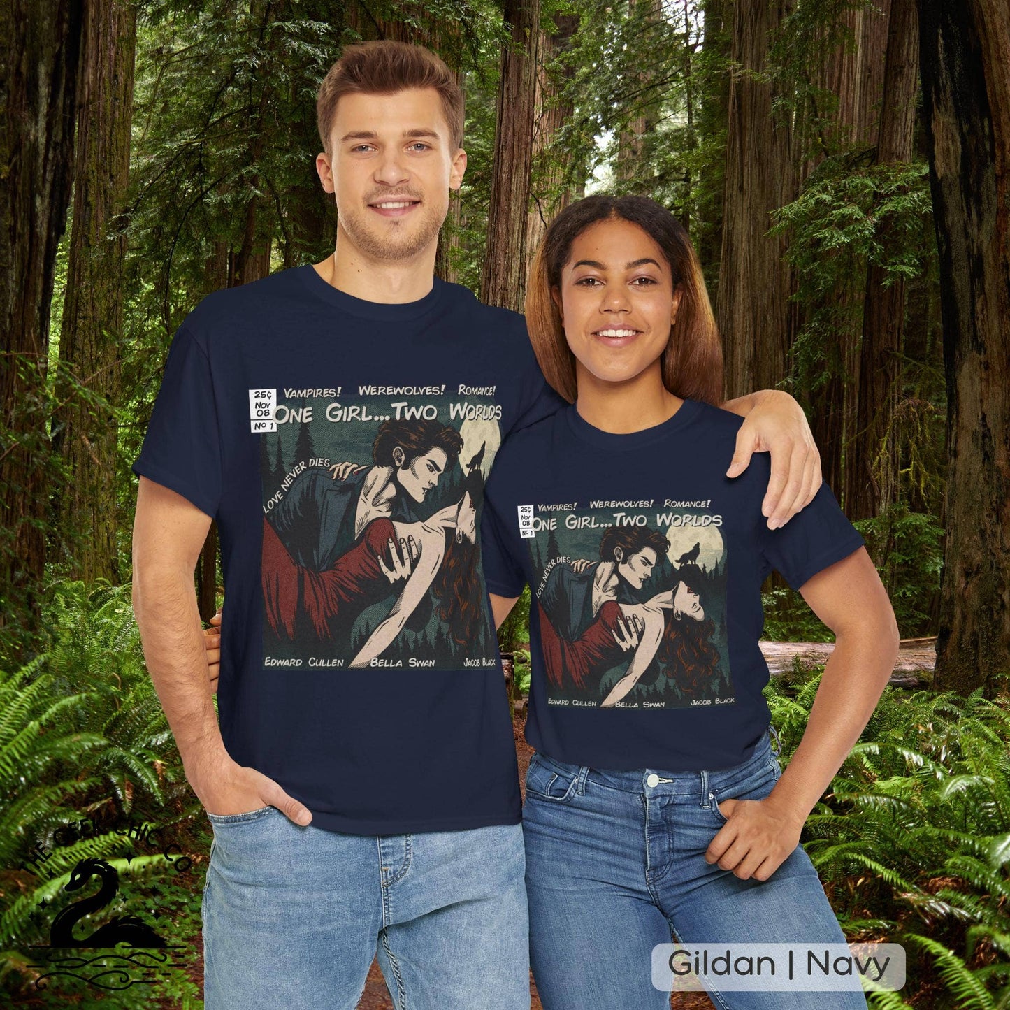 TheKingShirt - Twilight Comic Book Cover T-Shirt – Subtle Vampire Fan Tee