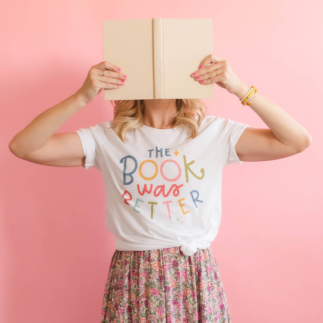 Pippi Post - The Book Was Better Pippi Tee - White The Secret Garden Bookery