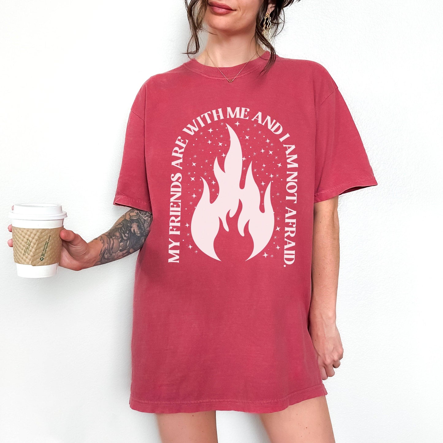 CrescentCatCo - My Friends are With Me Bookish Shirt | Crescent City SJM Merch