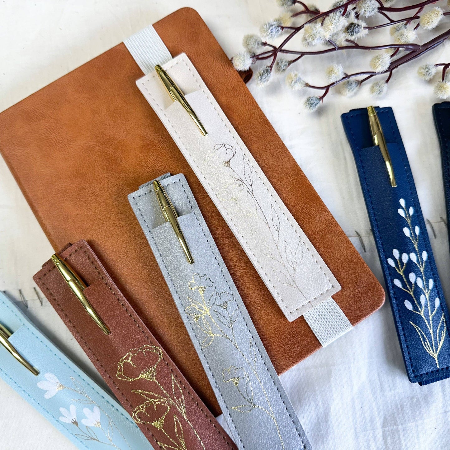 A House of Books - Elastic Pen Holder The Secret Garden Bookery