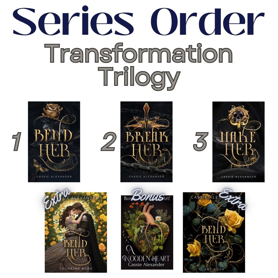 Transformation Trilogy Paperback Bundle Cassie Alexander