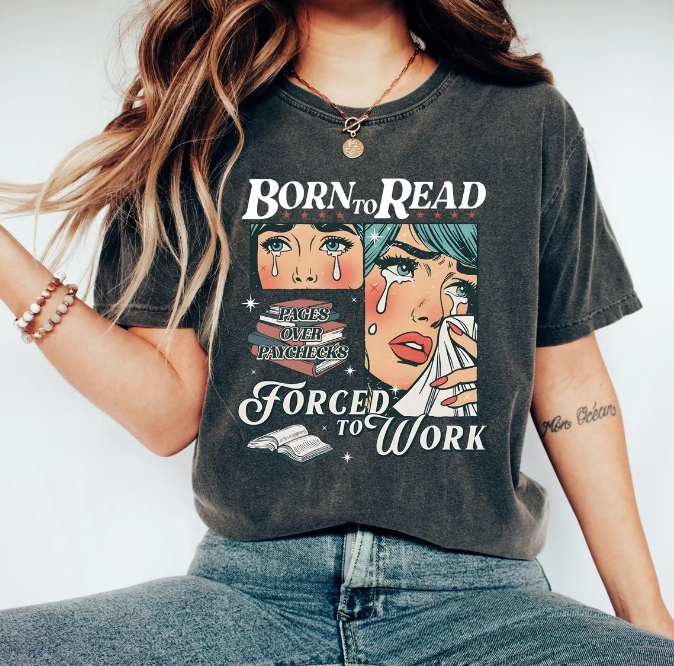 Eleven Fashion - Born To Read Bookish Shirt
