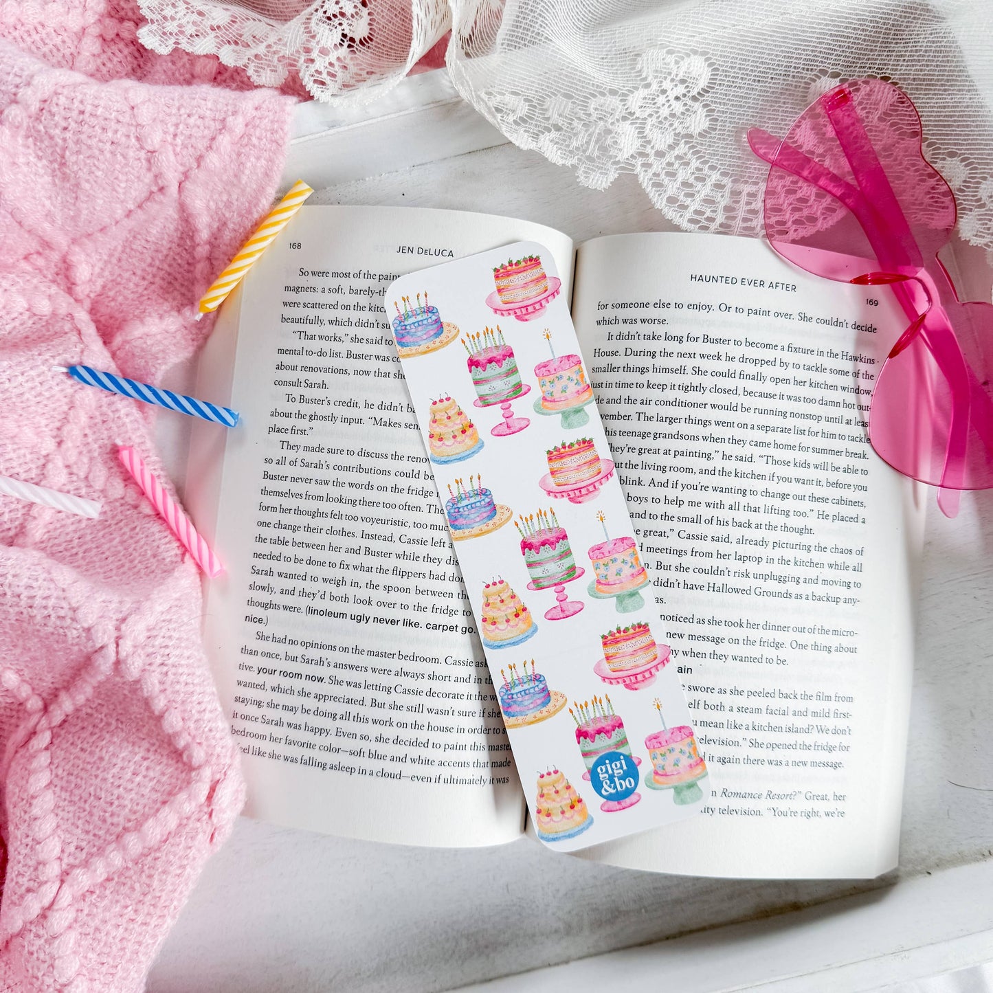 Bookmark - Happy Birthday Smitten Booktique