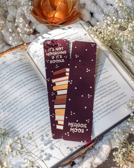 Bookmark - Its Not Hoarding If Its Books Smitten Booktique