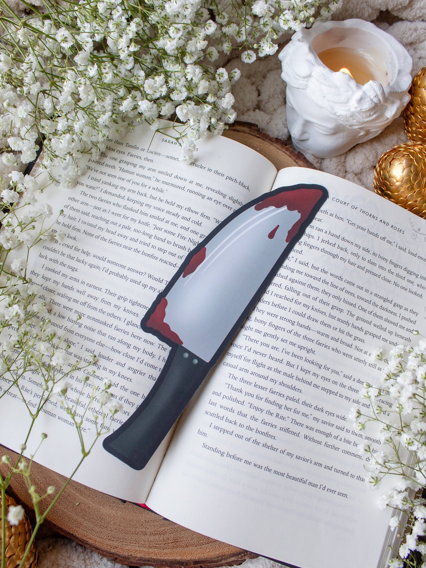 Bookmark - Knife Smitten Booktique