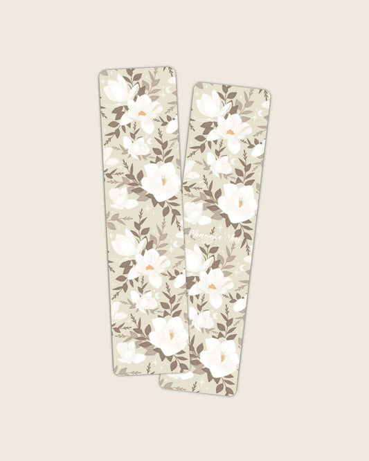 Bookmark - Neutral Magnolias Smitten Booktique