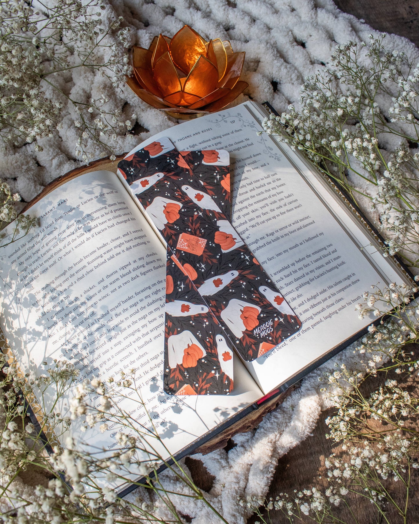 Bookmark - Spooky 2x8 Smitten Booktique
