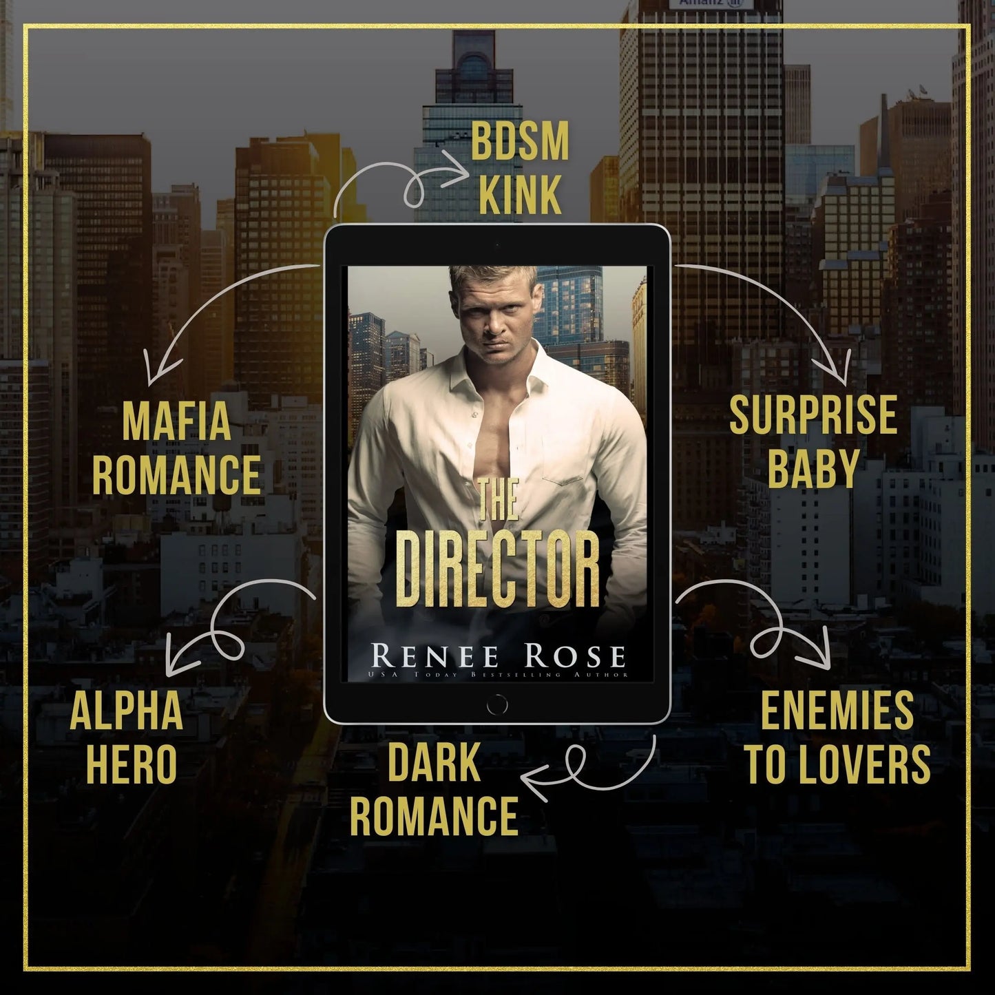 Chicago Bratva Book 1: The Director - Signed Paperback Renee Rose® Romance