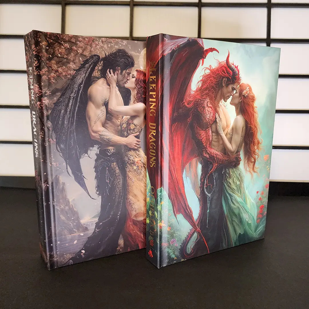 Courting Dragons Duet: 10th Anniversary Deluxe Signed Editions Author Ophelia Bell