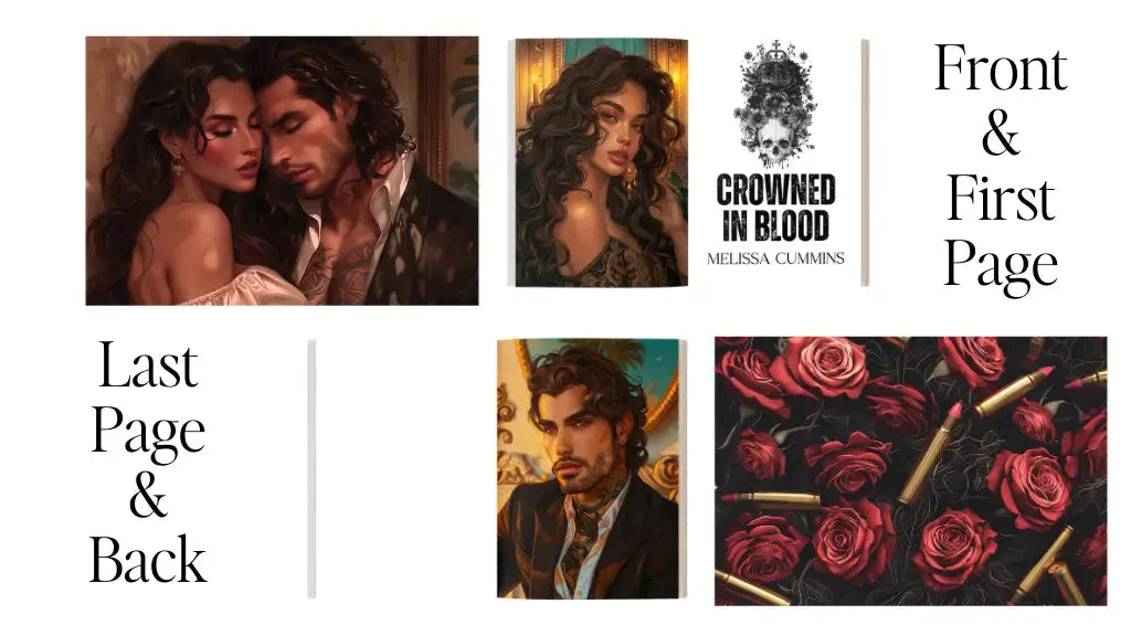 Crowned In Blood Deluxe Edition Hardcover Melissa Cummins