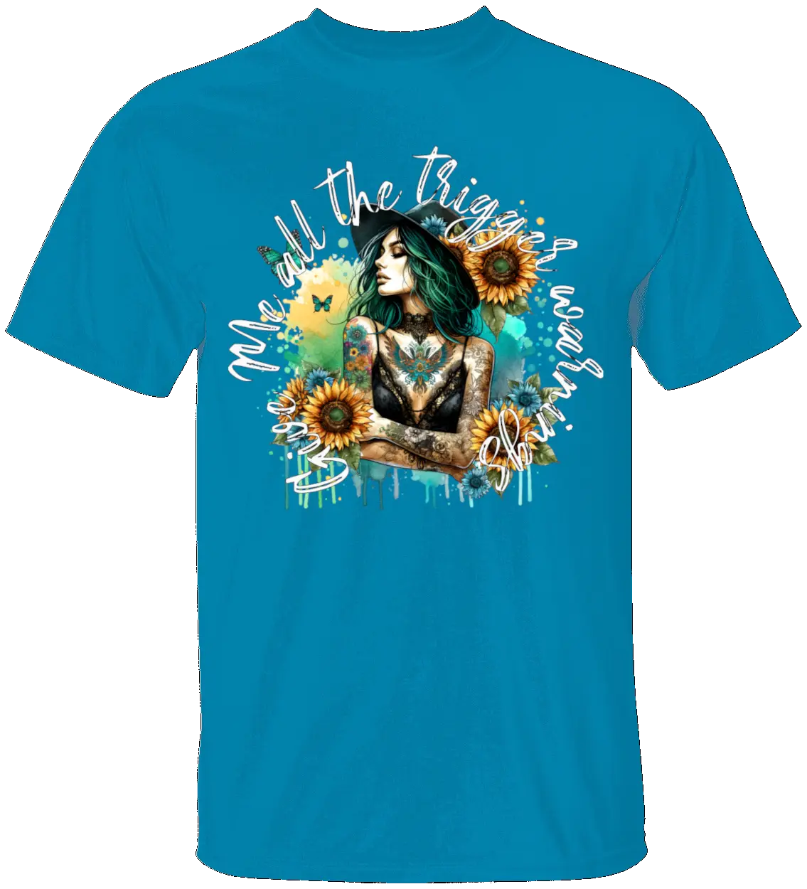 Dark Romance Trigger Warning T-Shirt Literary Fantasy