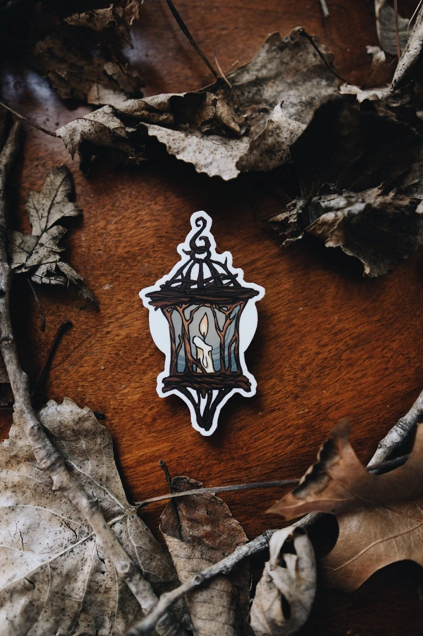 Forest Lantern | Small Sticker Fablewood Goods