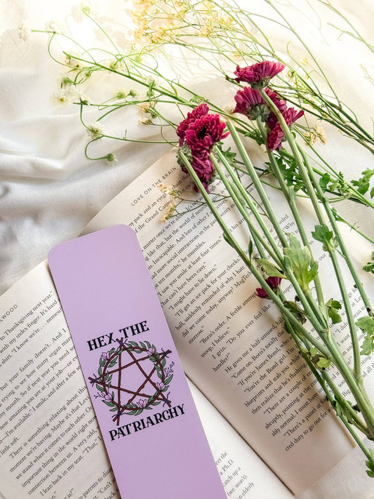 Hex the Patriarchy Bookmark Smitten Booktique