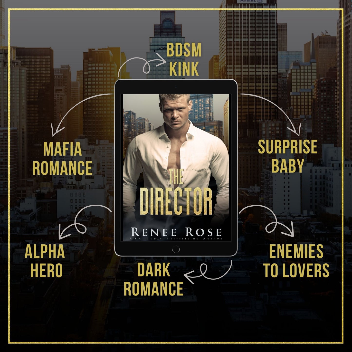 Chicago Bratva Book 1: The Director - Signed Paperback Renee Rose® Romance