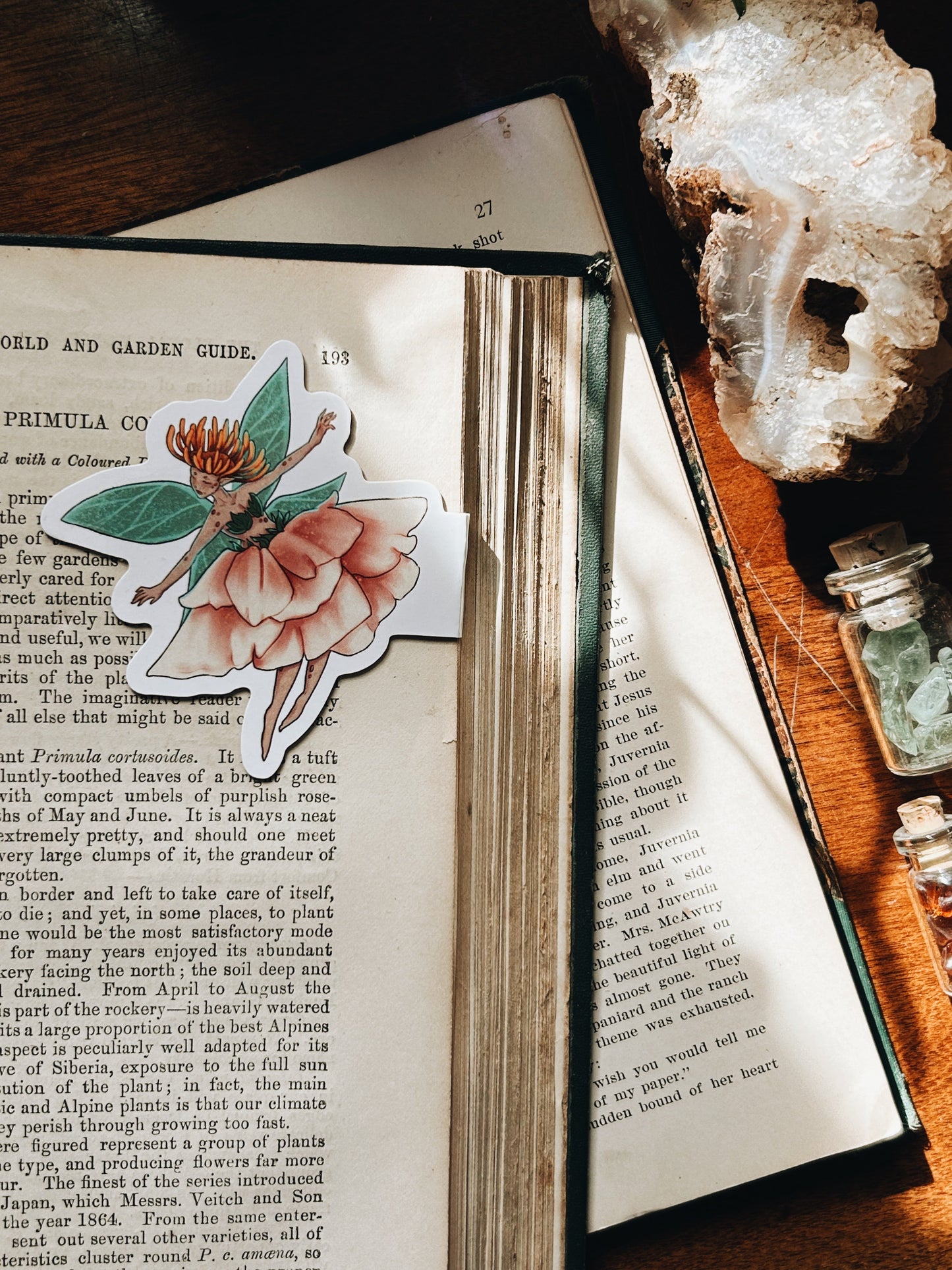 Peony Fey | Magnetic Bookmark Fablewood Goods
