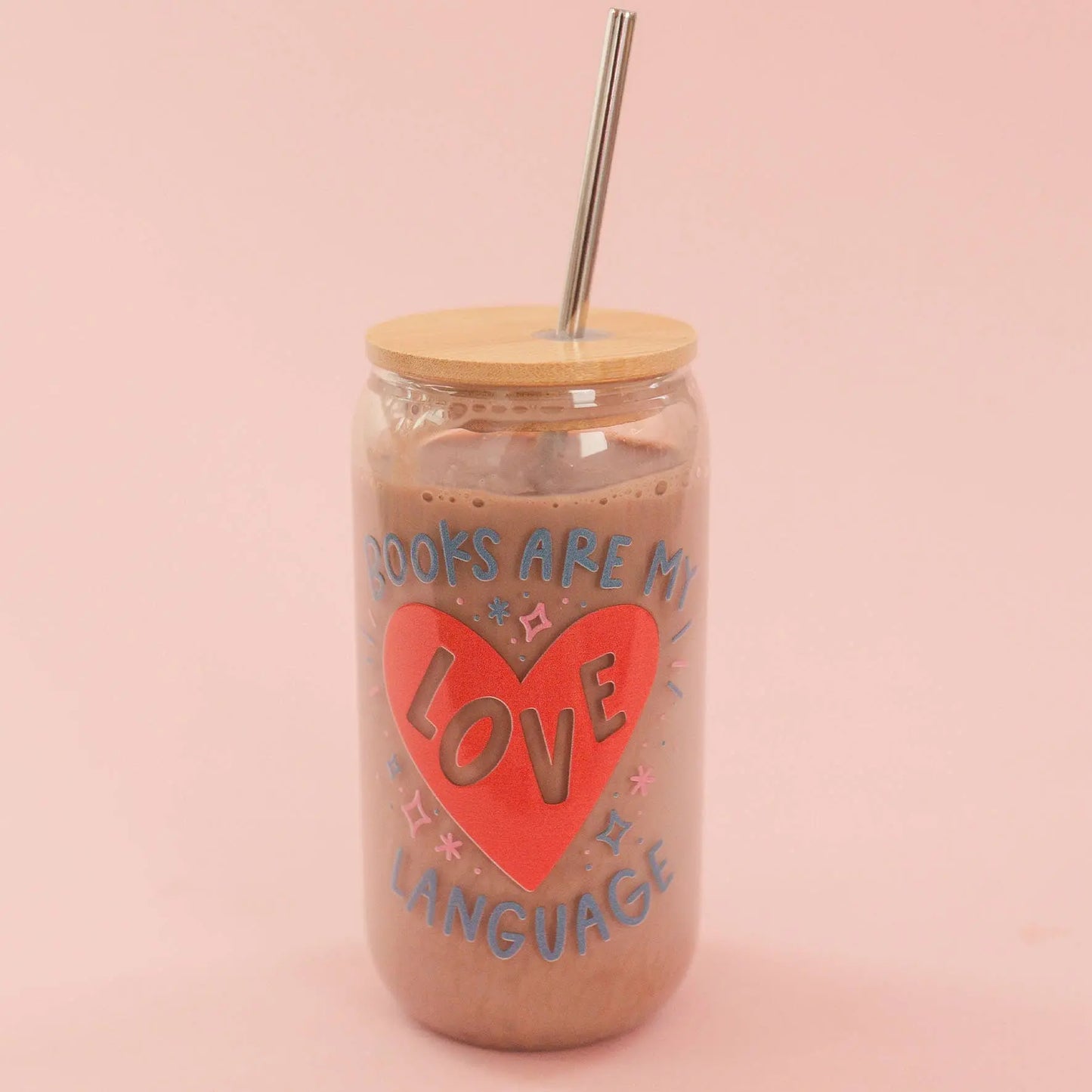 Pippi Post - Books Are My Love Language Glass Can The Secret Garden Bookery