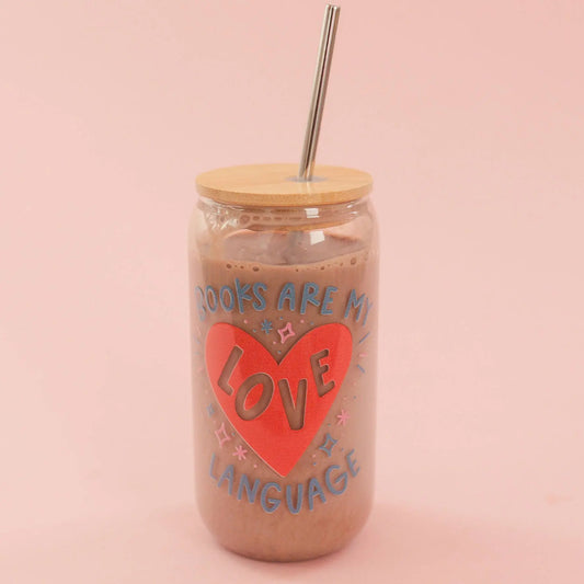 Pippi Post - Books Are My Love Language Glass Can The Secret Garden Bookery