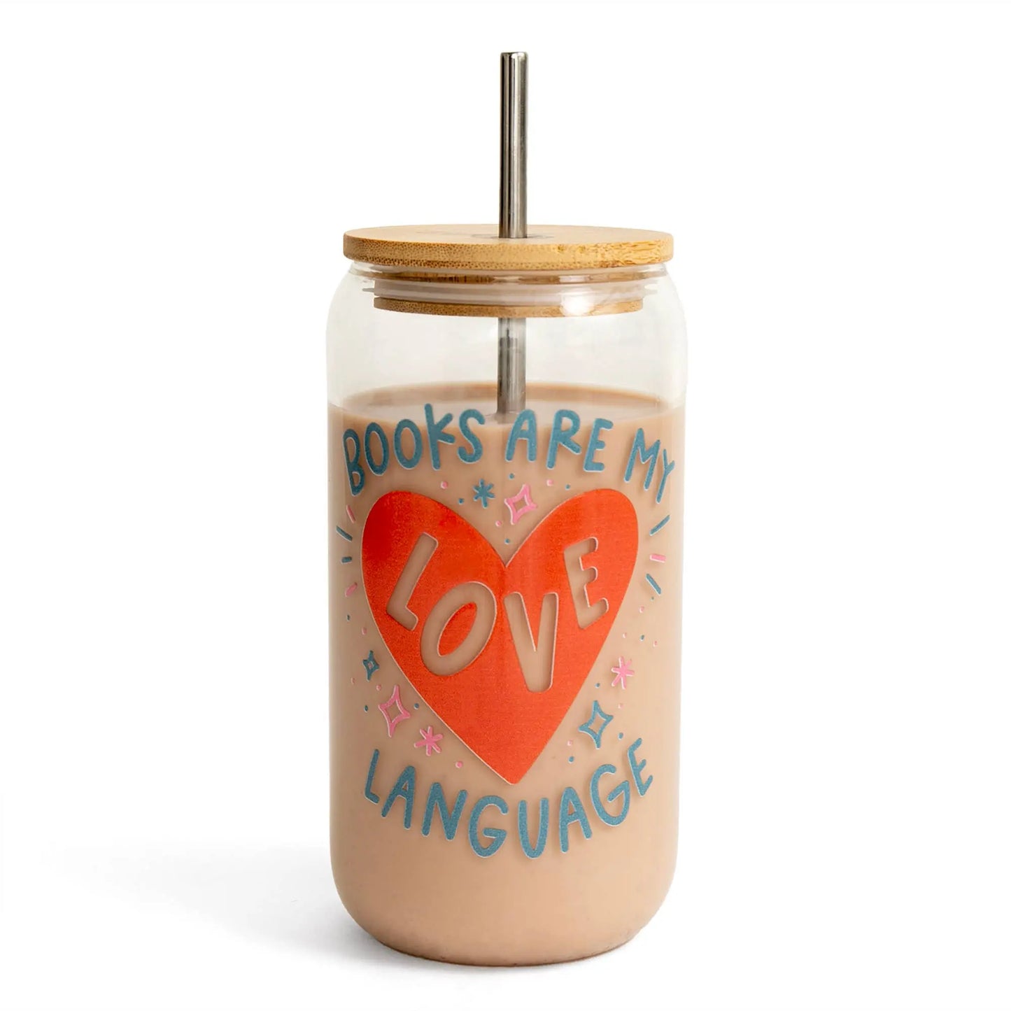 Pippi Post - Books Are My Love Language Glass Can The Secret Garden Bookery