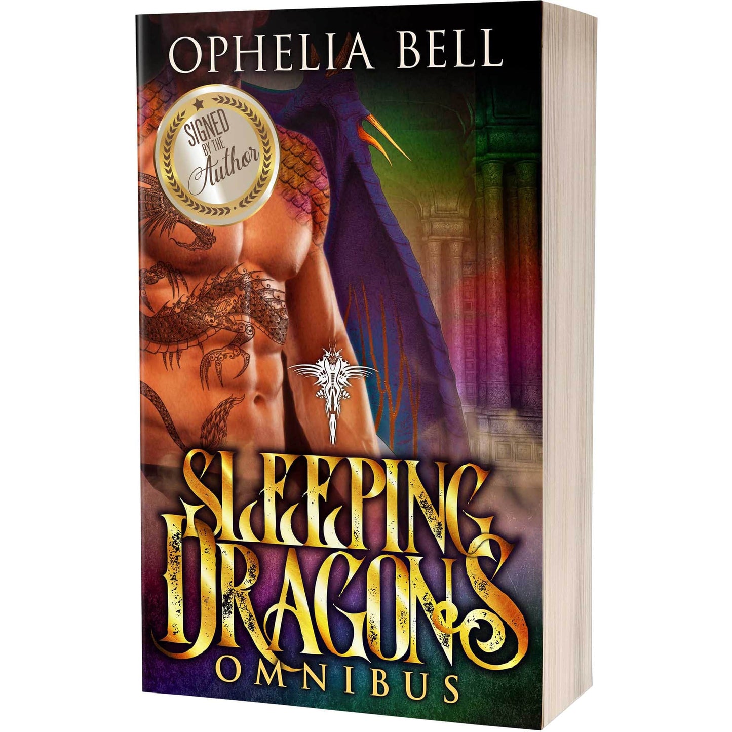 Sleeping Dragons Omnibus - Signed Paperback Author Ophelia Bell