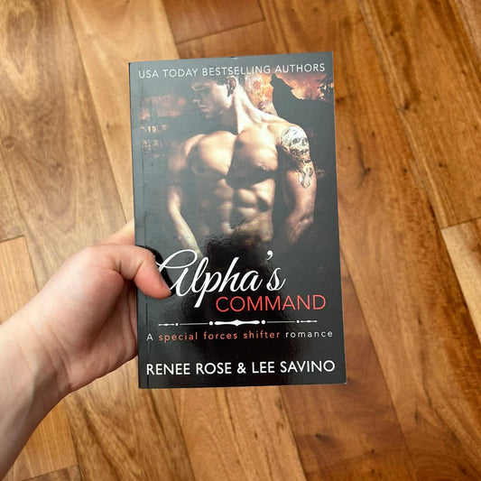 Shifter Ops Book 6: Alpha's Command - signed paperback Renee Rose® Romance