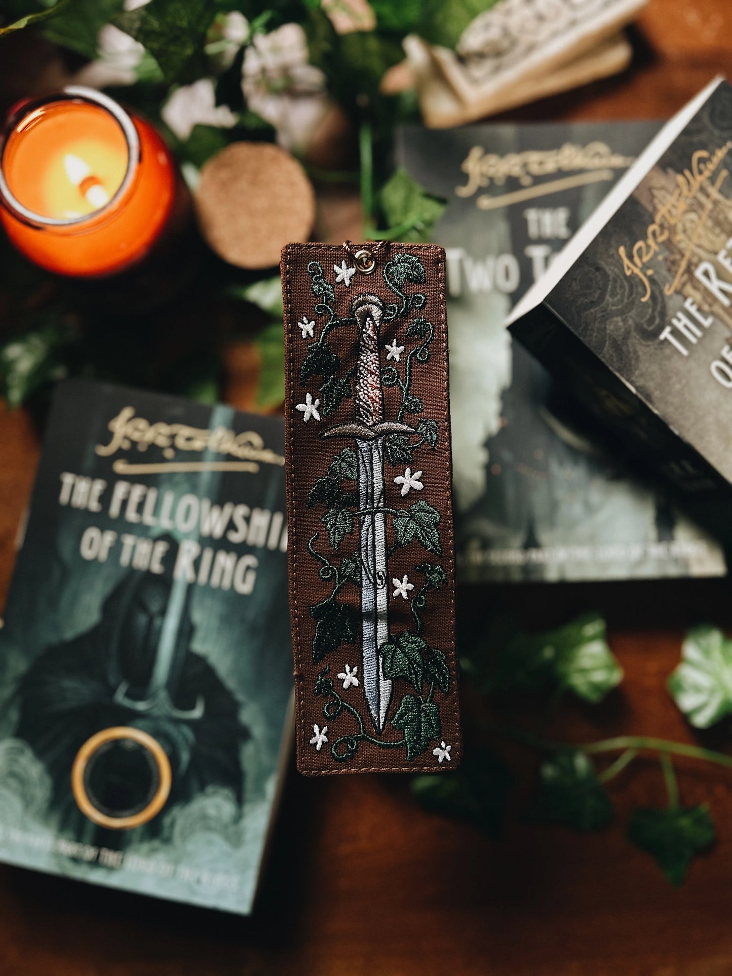 Sting Embroidered Bookmark Fablewood Goods