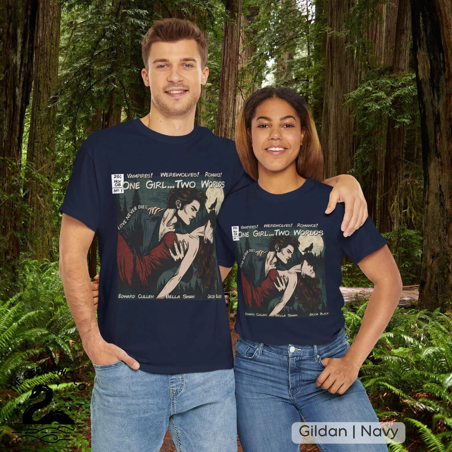 TheKingShirt - Twilight Comic Book Cover T-Shirt – Subtle Vampire Fan Tee The Secret Garden Bookery