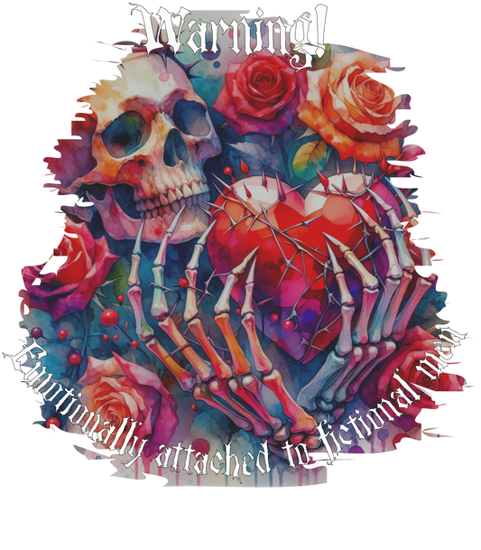 Warning Hoodie Literary Fantasy