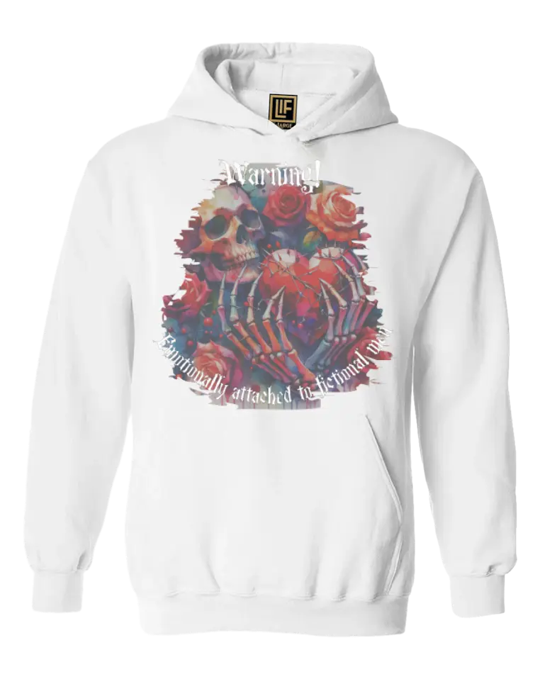Warning Hoodie Literary Fantasy