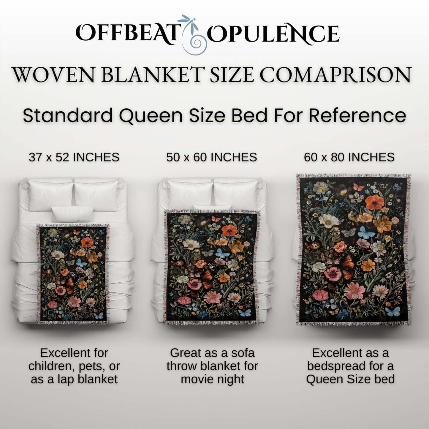 Booktrovert Nutrition Facts Woven Blanket – Quietly Unhinged & Cozy