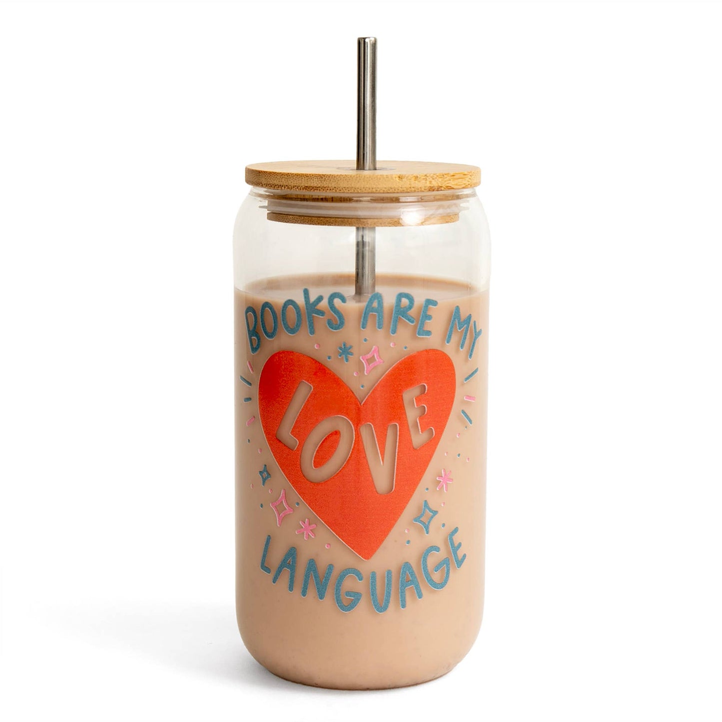 Pippi Post - Books Are My Love Language Glass Can The Secret Garden Bookery