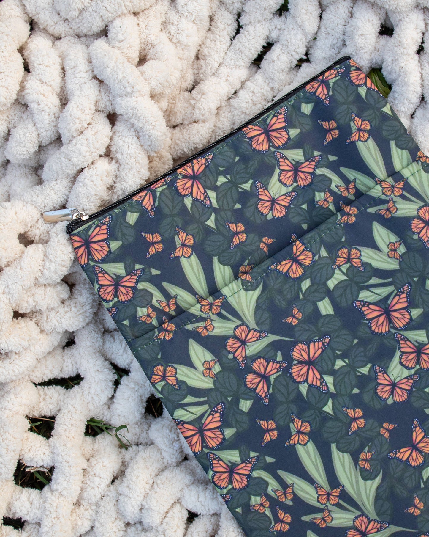 Meaggie Moos - Book / Tablet Sleeve | Butterfly Garden The Secret Garden Bookery