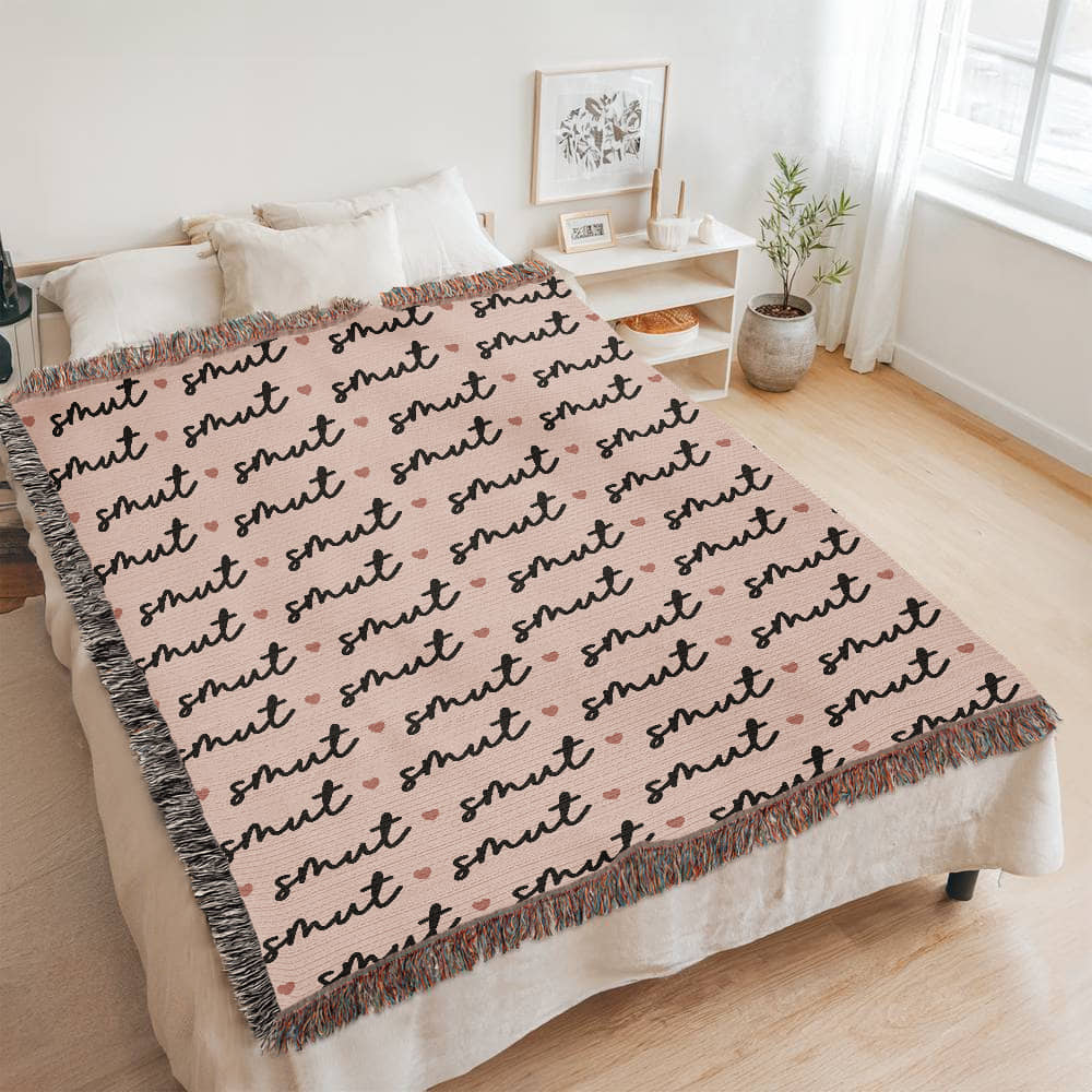 Certified Smut Lover – Woven Blanket Offbeat Opulence