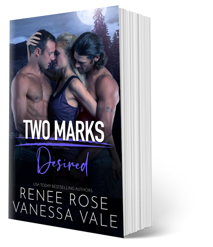Two Marks Book 3: Desired - signed paperback Renee Rose® Romance