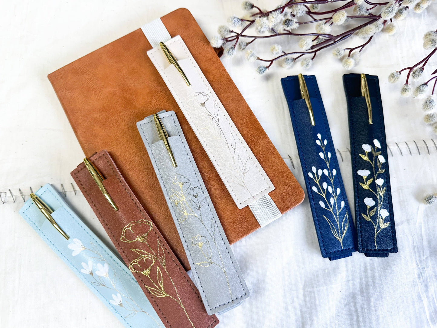 A House of Books - Elastic Pen Holder The Secret Garden Bookery