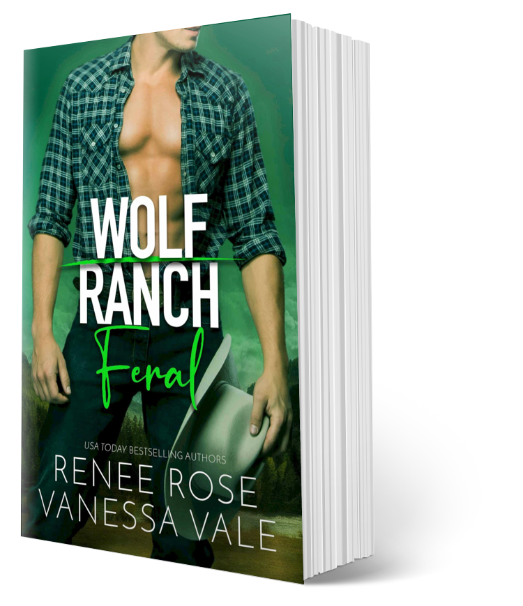 Wolf Ranch Book 3: Feral - signed paperback Renee Rose® Romance