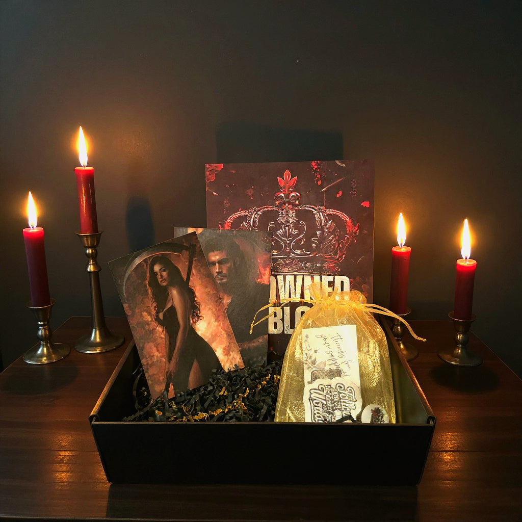 Crowned In Blood Deluxe Edition Book Box - S&D Melissa Cummins
