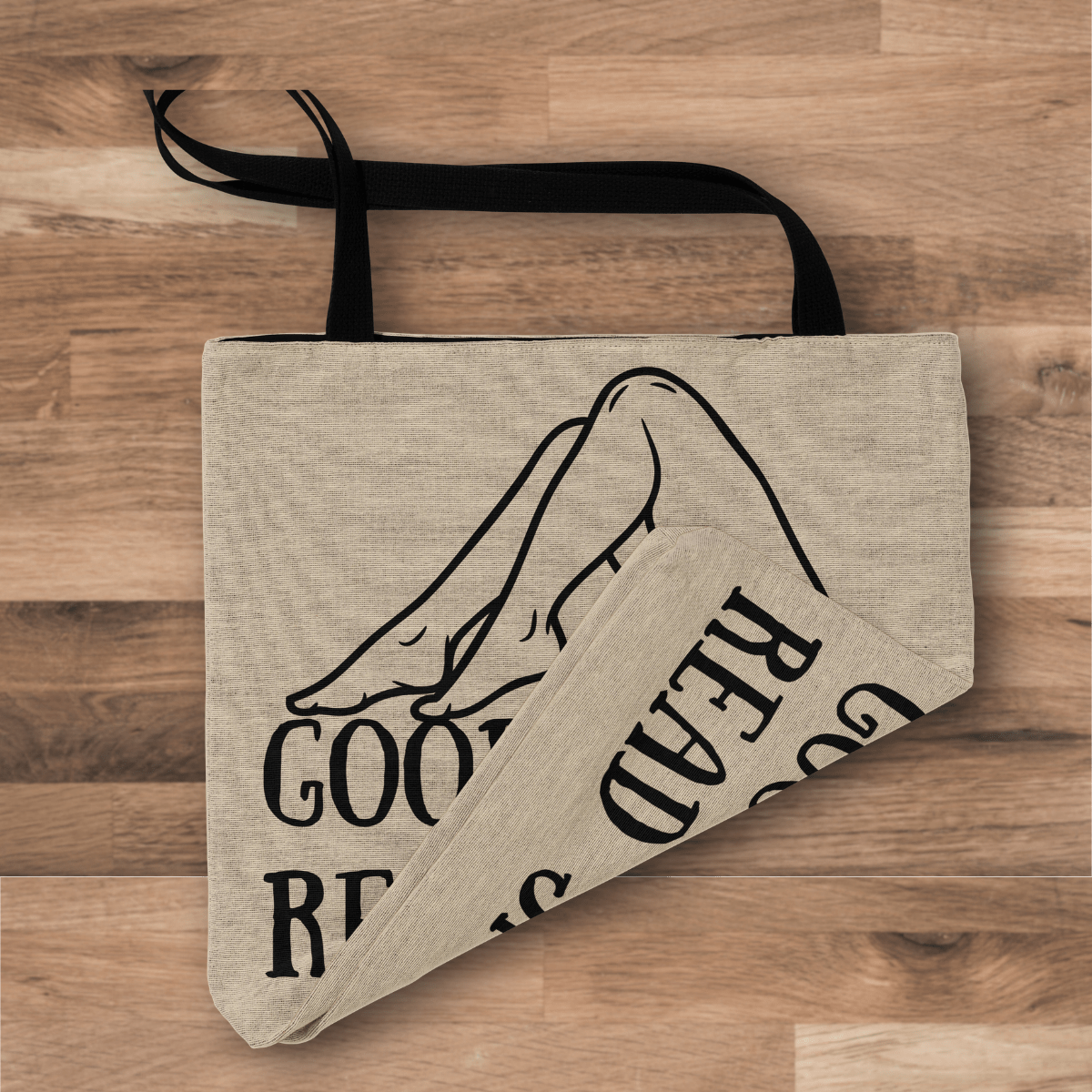 Good Girls Read Smut Woven Tote Bag Offbeat Opulence