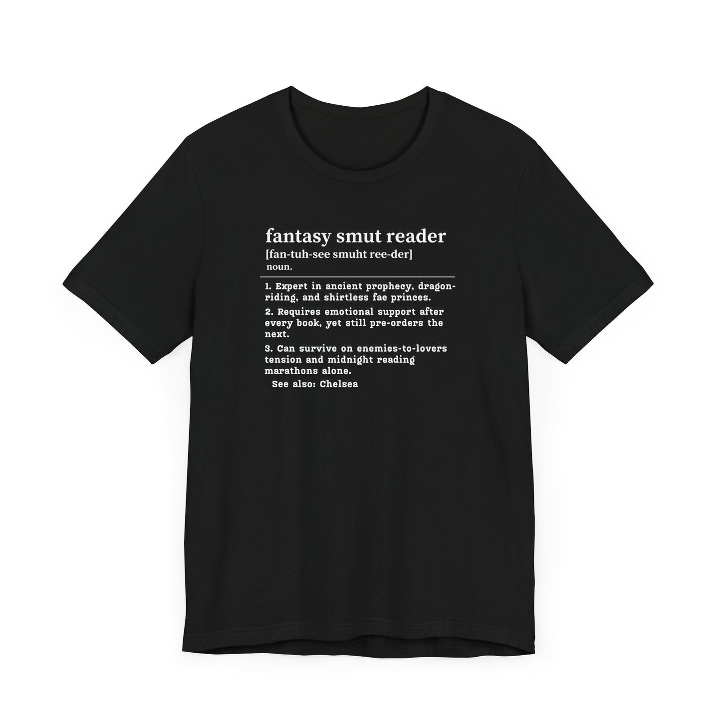 Personalized Fantasy Smut Reader definition t-shirt Offbeat Opulence