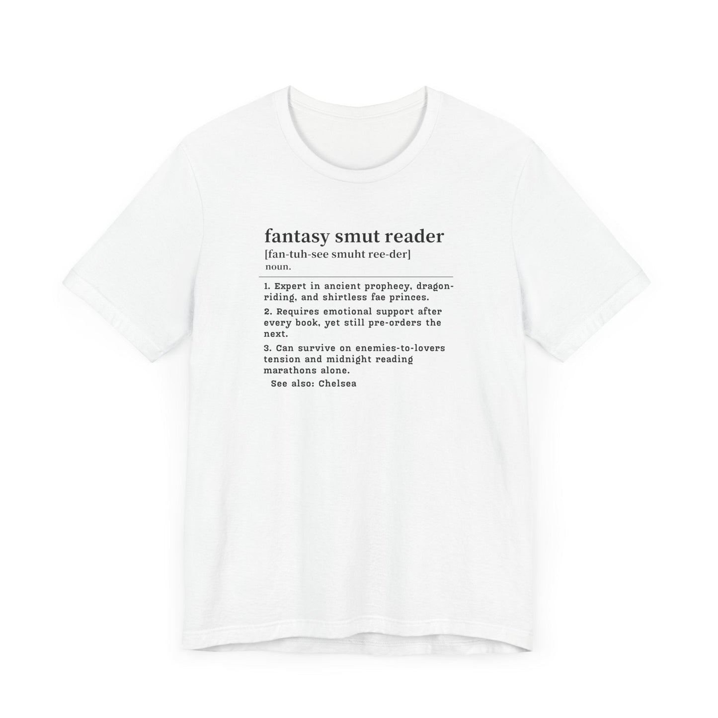 Personalized Fantasy Smut Reader definition t-shirt Offbeat Opulence
