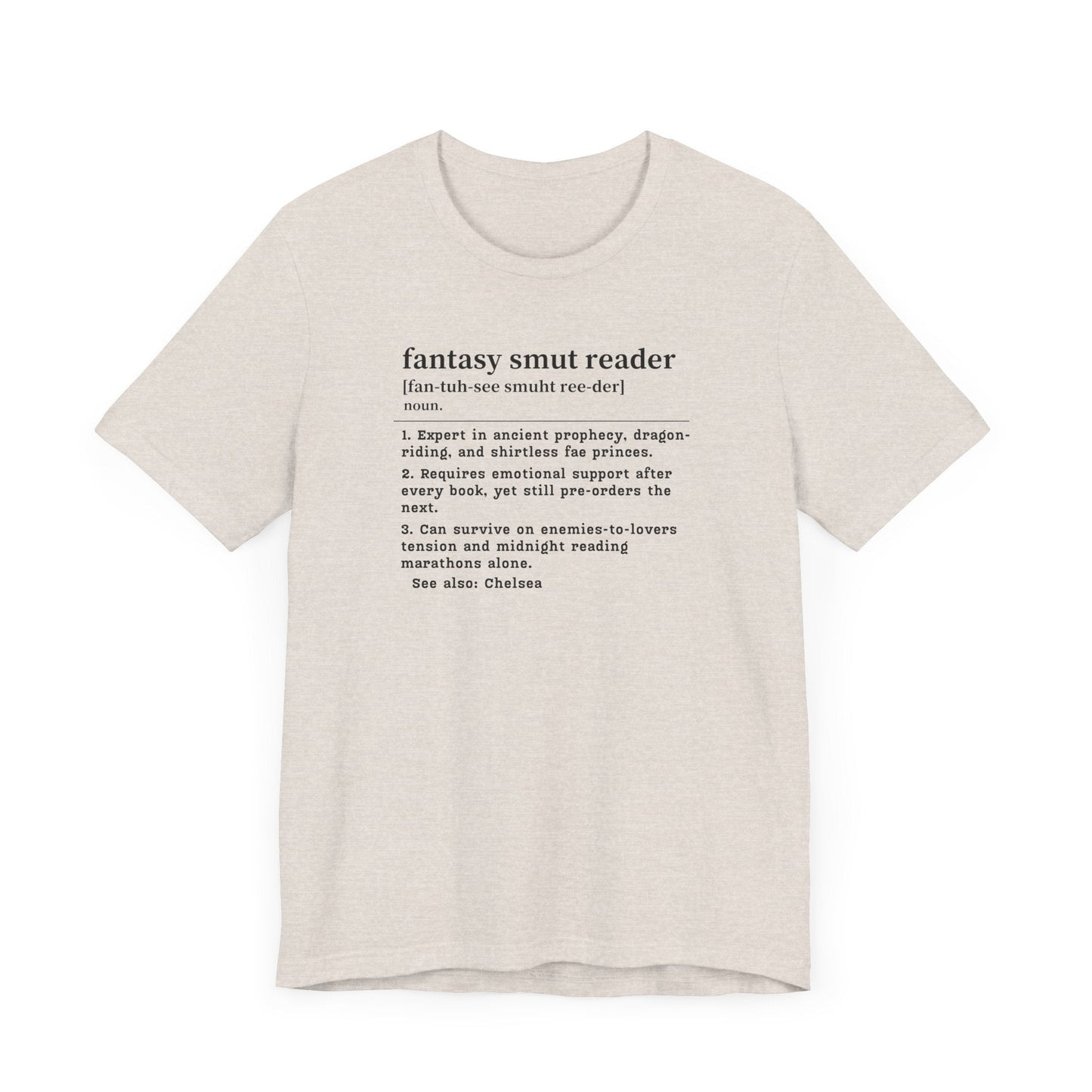 Personalized Fantasy Smut Reader definition t-shirt Offbeat Opulence