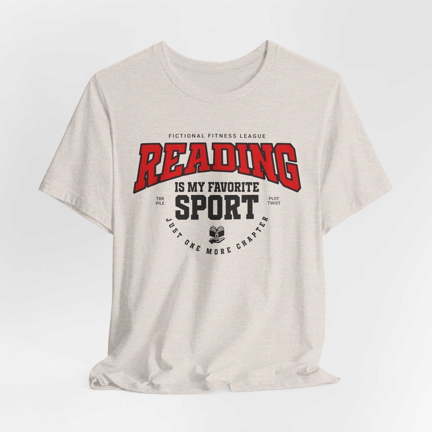 Reading Is My Favorite Sport T-Shirt – Bookish Athlete Tee Offbeat Opulence
