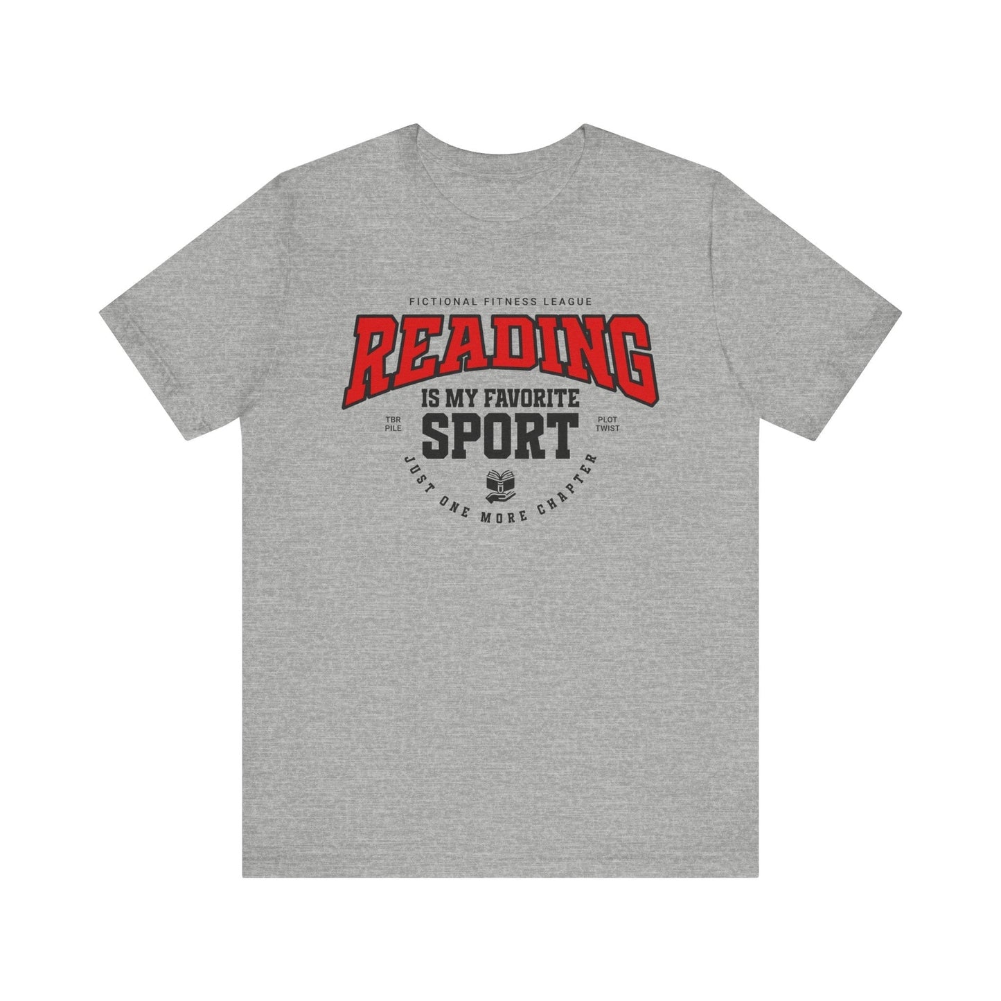 Reading Is My Favorite Sport T-Shirt – Bookish Athlete Tee Offbeat Opulence