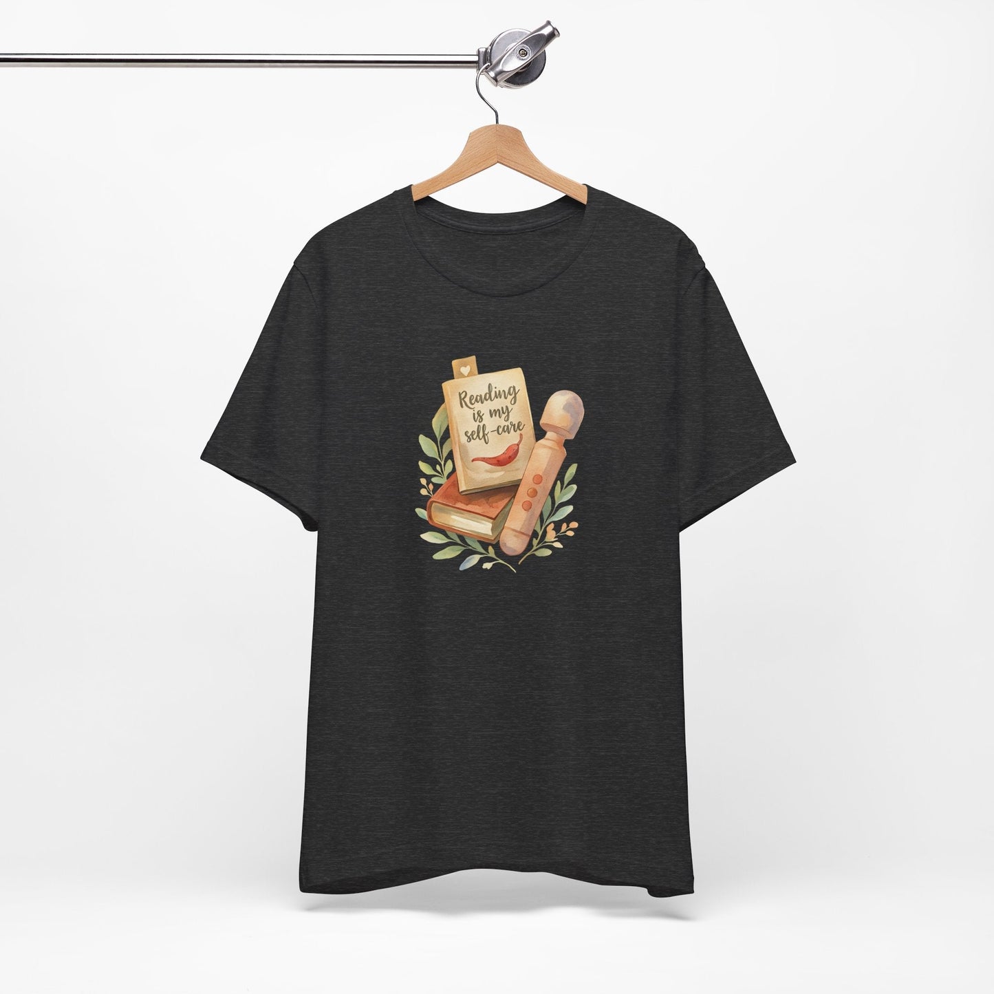 Reading Is My Self-Care T-Shirt – Spicy Reader Vibes Tee Offbeat Opulence
