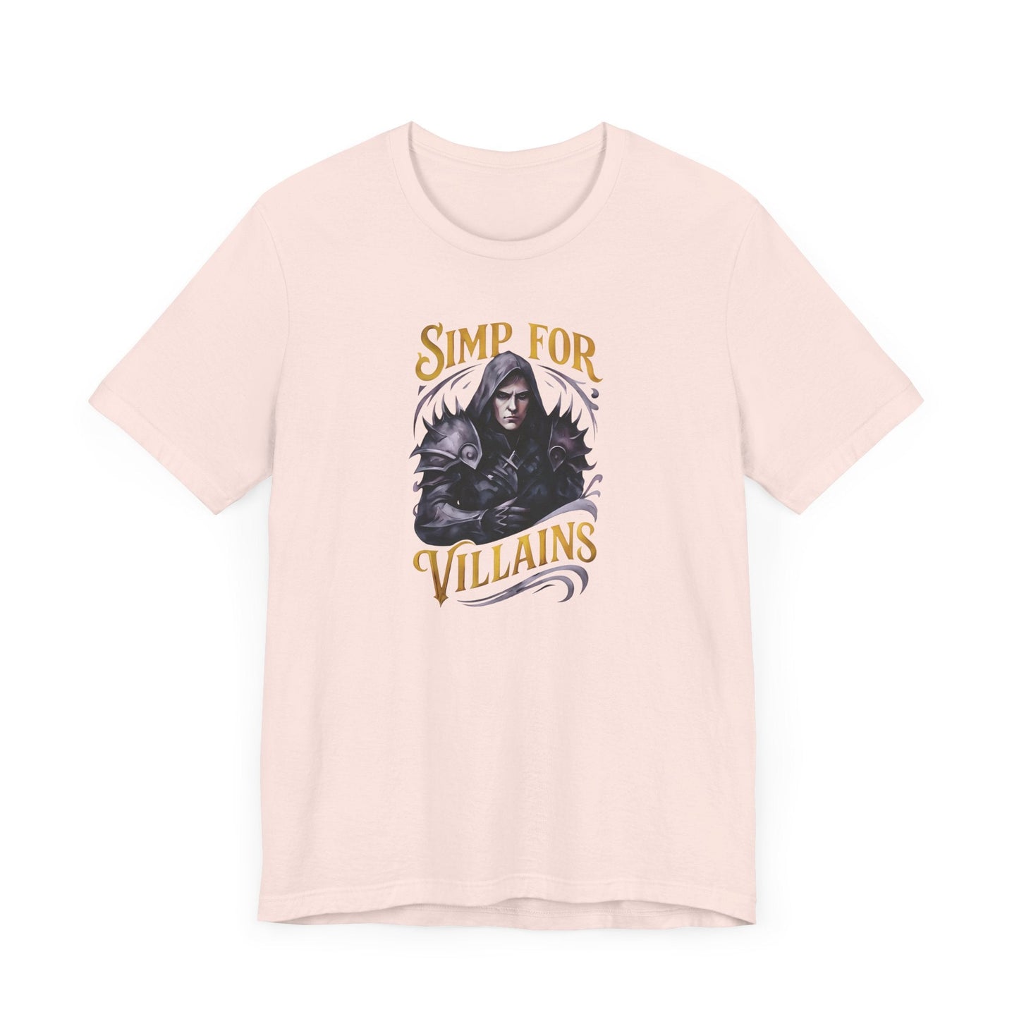 Simp for Villains T-Shirt – Dark Fantasy Antihero Bookish Tee Offbeat Opulence