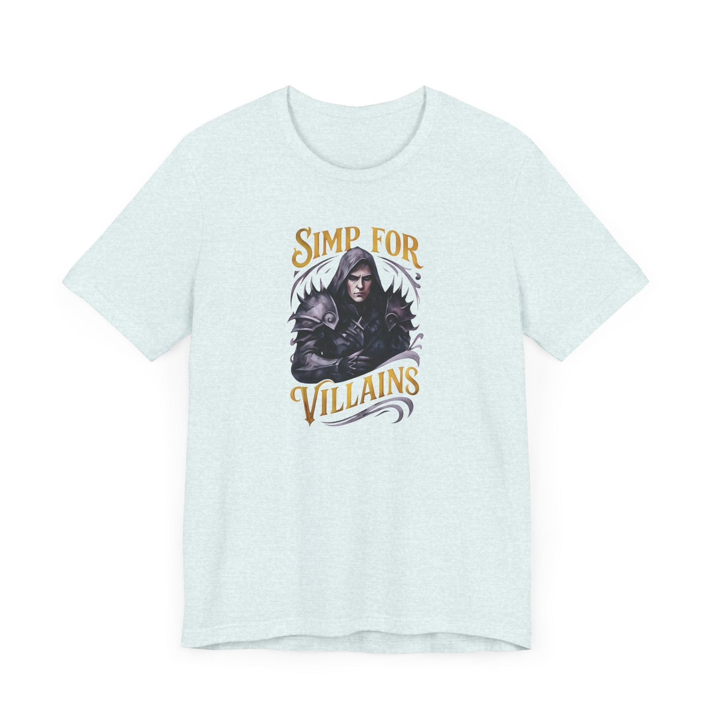 Simp for Villains T-Shirt – Dark Fantasy Antihero Bookish Tee Offbeat Opulence