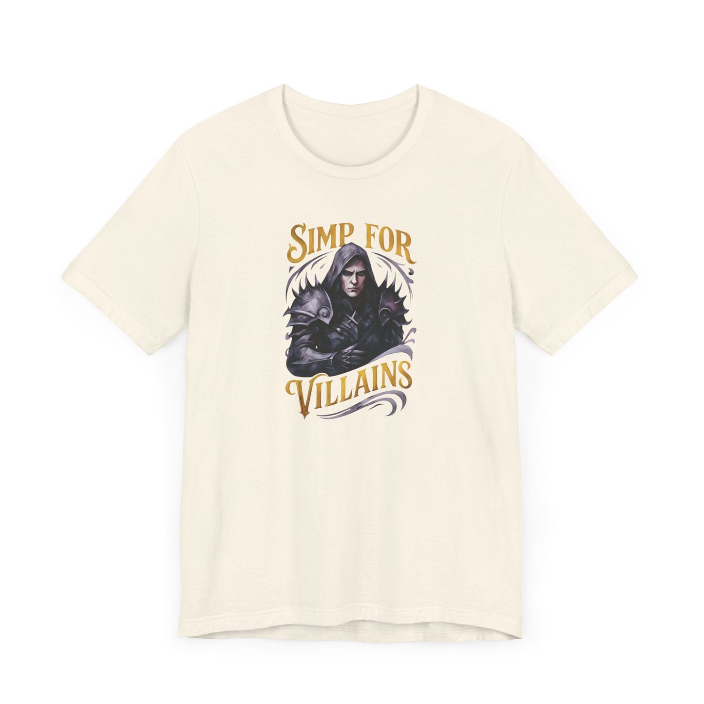 Simp for Villains T-Shirt – Dark Fantasy Antihero Bookish Tee Offbeat Opulence