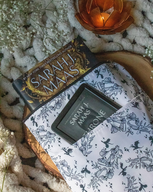 Meaggie Moos - Book / Tablet Sleeve | Ivory Swords