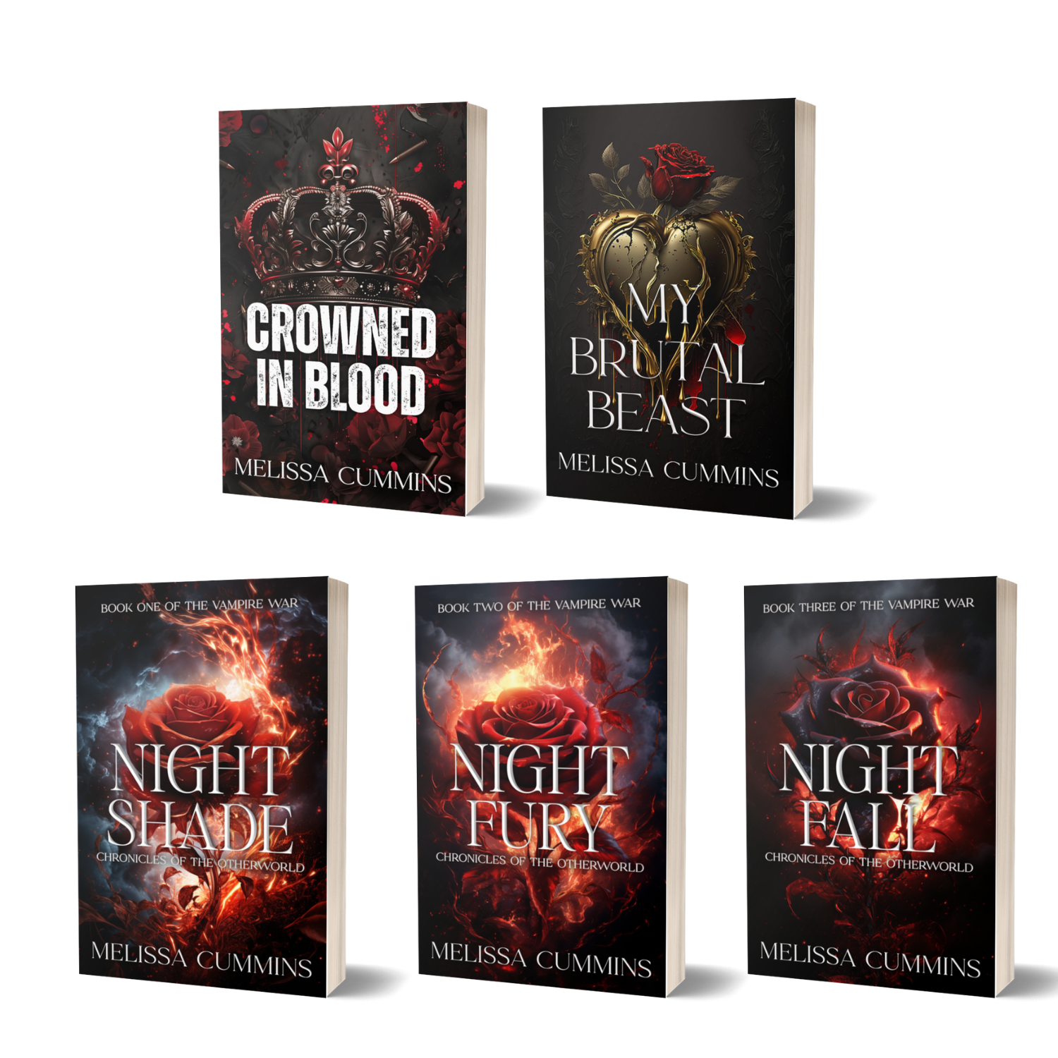 The Complete Dark Romance Paperback Collection (S&D) Melissa Cummins
